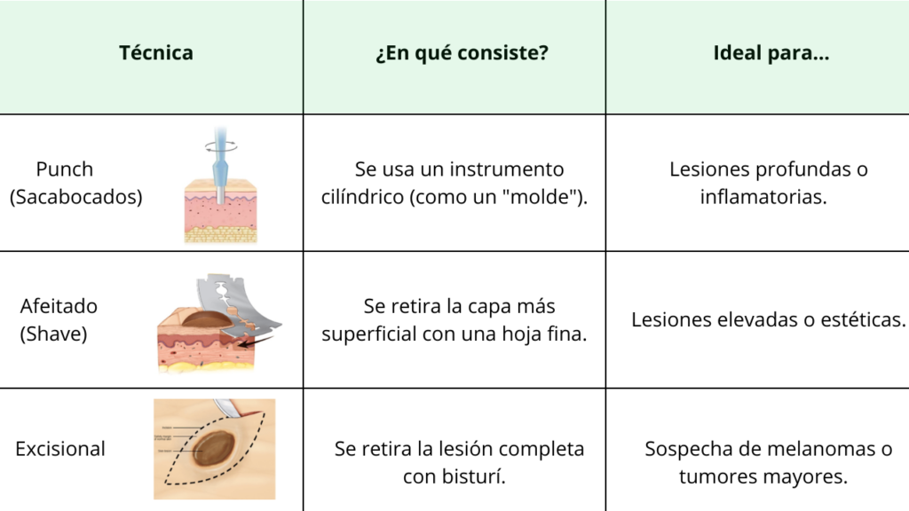 ¿Te recomendaron una Biopsia de Piel? Todo lo que necesitas saber (sin miedo) biopsia blog 2